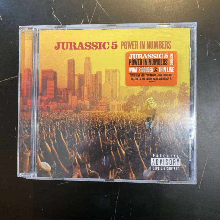 Jurassic 5 - Power In Numbers CD (VG+/M-) -hip hop-